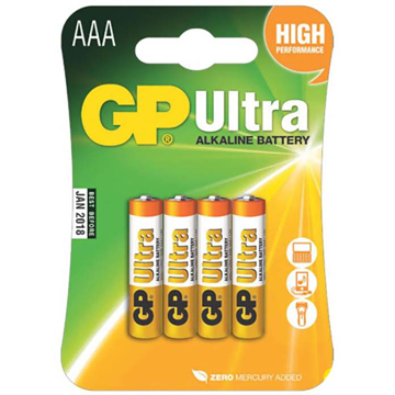 Slika Baterija ALKALNA GP 24AU4+2-U6/LR03-alkalna
